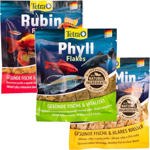 Tetra Zestaw saszetek 2+1 Rubin + Phyll + Min