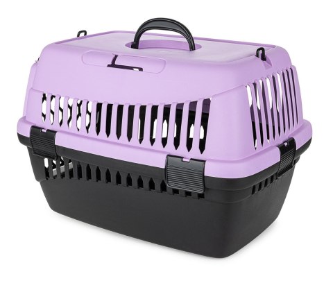 Transporter Abba S fioletowy – wygodny transporter dla kota i małego psa