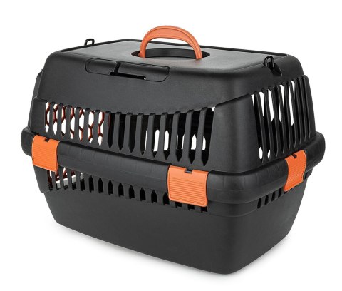 Transporter Teddy S pomarańczowy – praktyczny transporter dla kota i psa