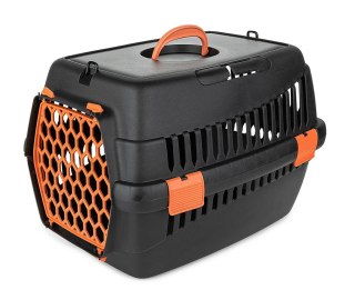 Transporter Teddy S pomarańczowy – praktyczny transporter dla kota i psa