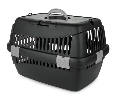 Transporter Teddy S szary – lekki i bezpieczny transporter dla kota i psa