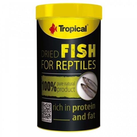 Tropical Dried Fish 250 ml/35 g – suszone ryby dla żółwi, ryb i kotów
