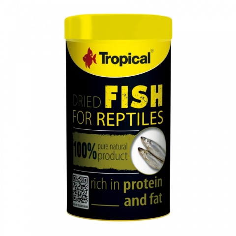 Tropical Dried Fish 100 ml/15 g – suszone ryby dla żółwi, ryb i kotów