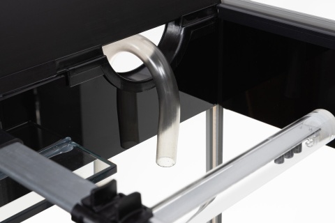 Aquael Glossy St 100 Day&Night 215 l szary z szafką, | Safe Tank, LED 2.0