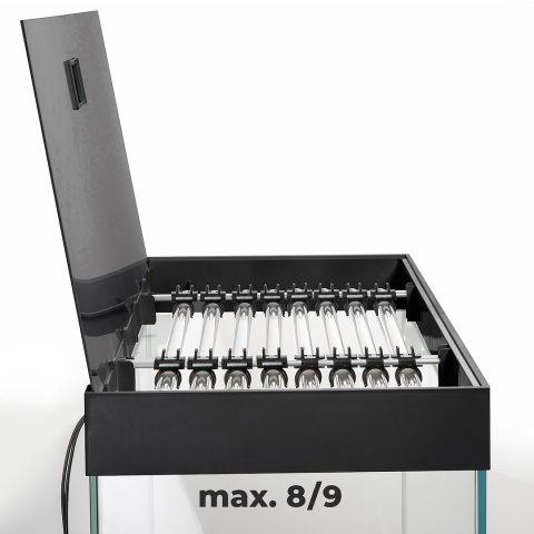 Aquael Opti Set 200 czarny 2.0 z szafką – akwarium 200 l opti led Day&Night