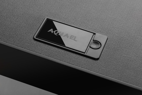 Aquael Opti Set 125 czarny 2.0 z szafką, akwarium 125 l szkło opti led