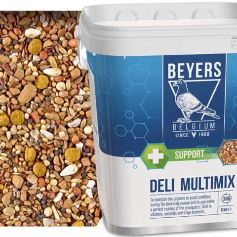 Beyers Deli Multimix 5kg - mieszanka minerałów dla młodych gołębi