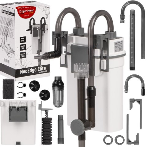 Kruger Meier NeoEdge Elite 800 filtr zewnętrzny 300 l/h do akwarium 40–80 l