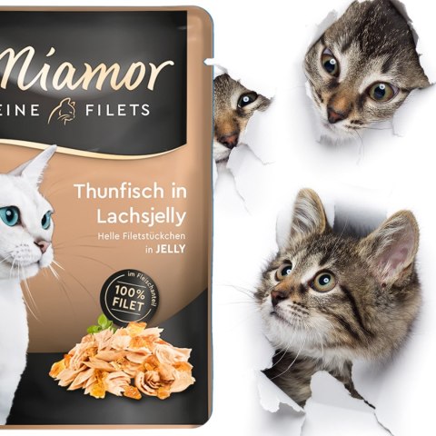 Miamor Filets Thunfisch in Krebsjelly - tuńczyk w galarecie łososiowej 100g