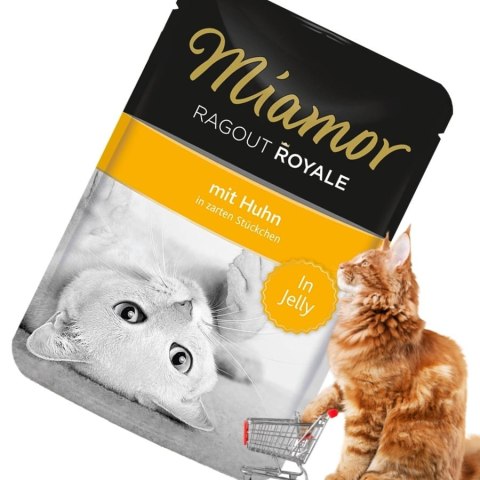 Miamor Ragout Royal - mokra karma dla kota kurczak w galarecie 100g