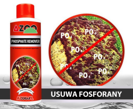 AZOO Phosphate Remover 250ml - preparat usuwający fosforany (PO4)