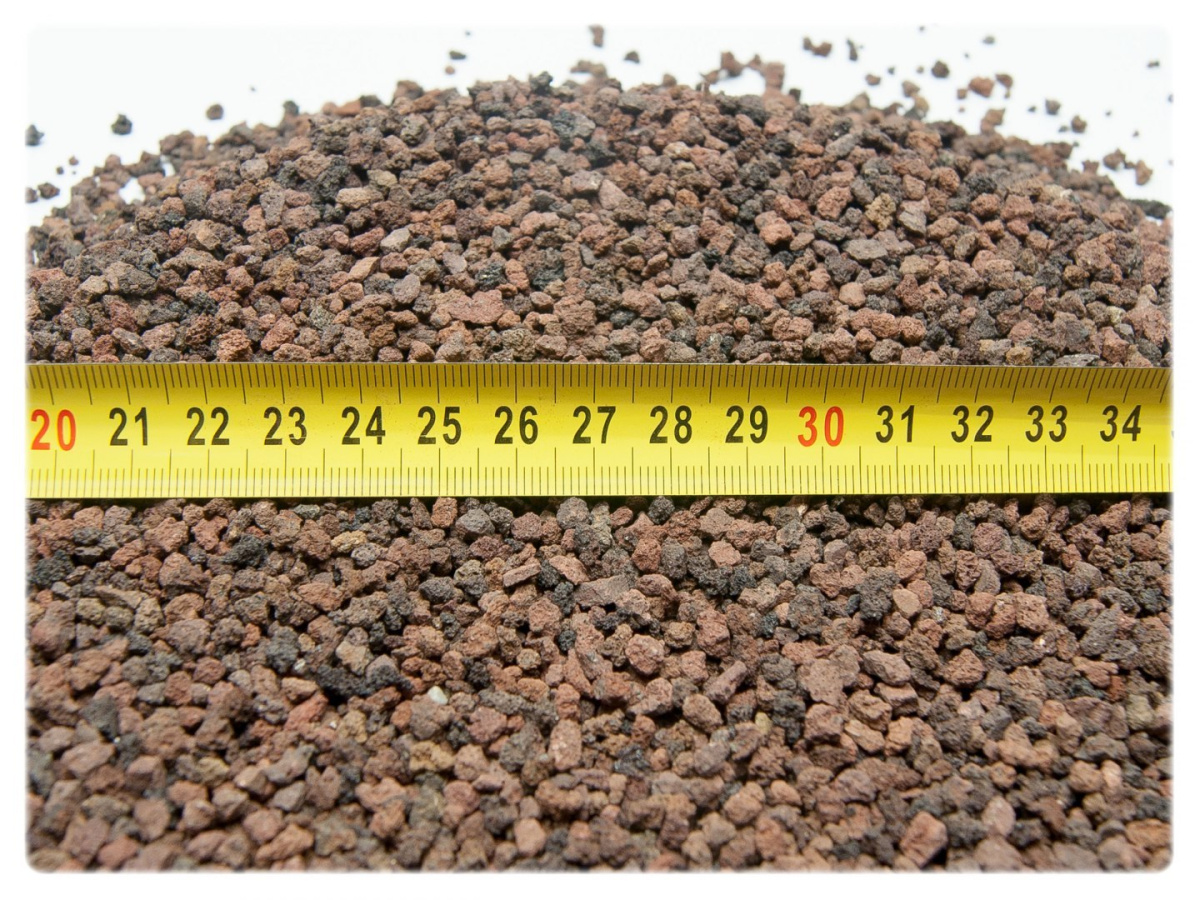 Lawa wulkaniczna 3-6mm 1kg podłoże / bio wkład