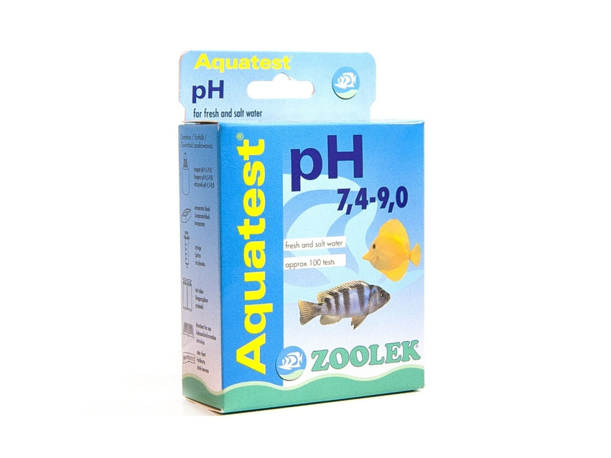 ZOOLEK Aquatest pH 7.4 - 9.0 TEST odczynu wody