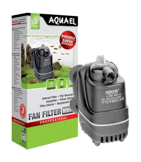 Aquael Fan Mikro Plus – filtr wewnętrzny do akwariów 10–30 l