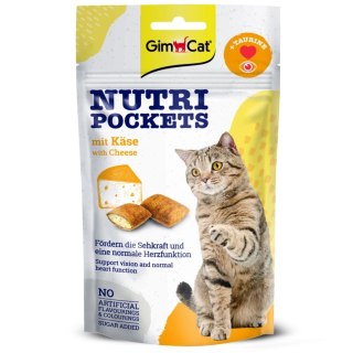 GimCat Nutri Pockets Cheese - kocie przysmaki na oczy i serce