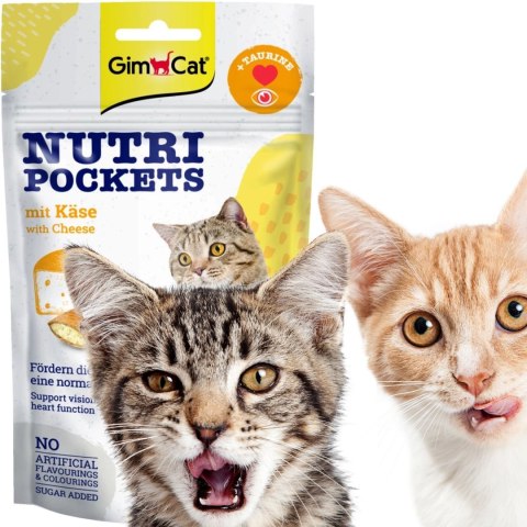 GimCat Nutri Pockets Cheese - kocie przysmaki na oczy i serce