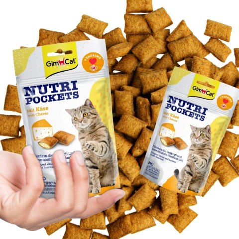 GimCat Nutri Pockets Cheese - kocie przysmaki na oczy i serce