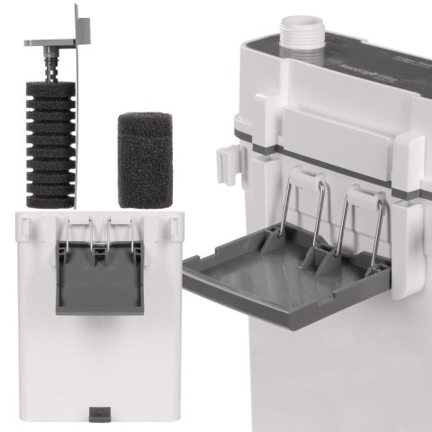 Kruger Meier NeoEdge Elite 1200 – filtr zewnętrzny na krawędź szkła do akwarium 120 l