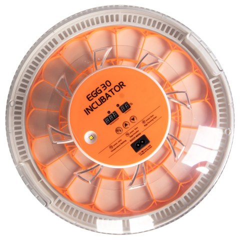 Kruger Meier ProOvula 30 - inkubator z termostatem i automatycznym obracaniem na 30 jaj