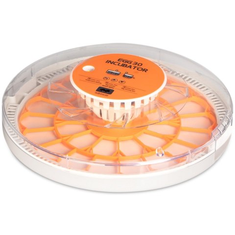 Kruger Meier ProOvula 30 - inkubator z termostatem i automatycznym obracaniem na 30 jaj