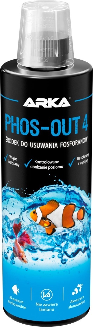 Arka Phos-Out 4 473 ml – likwidator fosforanów PO4 (dawniej Microbe-Lift)