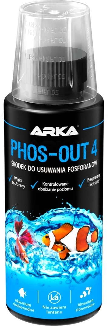 Arka Phos-Out 4 118 ml – redukcja fosforanów PO4 (dawniej Microbe-Lift)