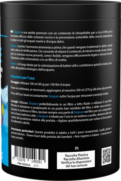 Arka (Microbe-Lift) Zeopure 1000 ml (850 g) – wkład zeolitowy klasy premium