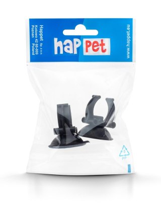 Happet Przyssawki do grzałek V109 czarne z uchwytem – komplet 2 szt.