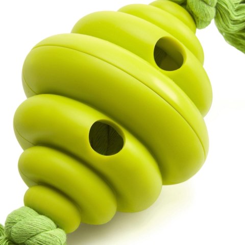 Silikonowy szarpak na przysmaki zielony