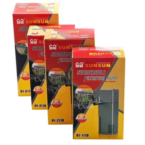 SunSun AquaFilter Hi-Jet 6 – filtr wewnętrzny 450 l/h do akwariów 30–70 l