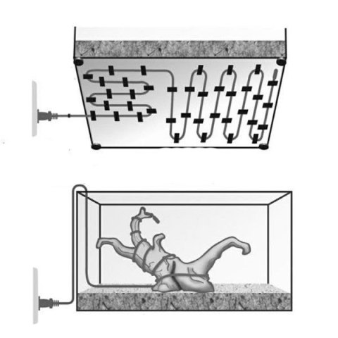 Terrario Premium Repti Cable 15W - wodoodporny kabel grzewczy do terrarium 5,5m