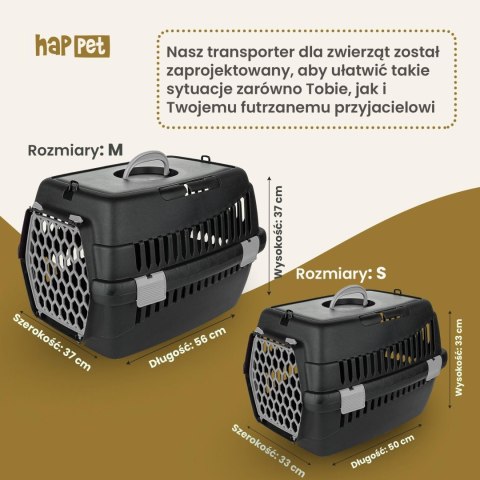 Transporter Teddy M szary