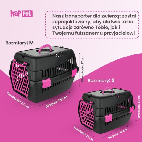 Transporter Teddy S fuksja