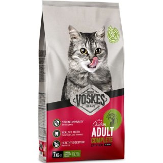 Voskes Adlut Chicken 7kg - karma dla kotów dorosłych