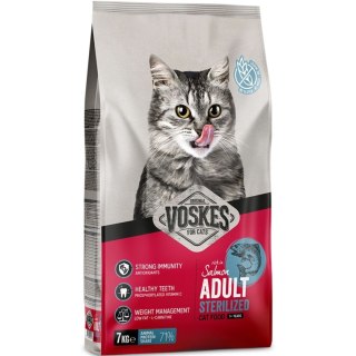 Voskes Adlut Sterilized Salmon 7kg - karma dla kotów wysterylizowanych