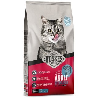 Voskes Adult Sterilized Salmon - sucha karma dla kota po sterylizacji z łososiem 2kg
