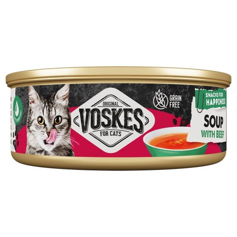Voskes Cat Soup With Beef - zupka z wołowiną dla kota 50g