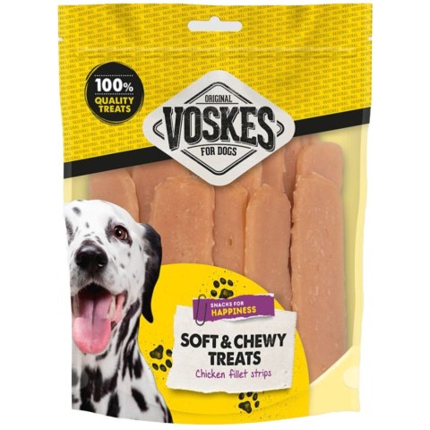 Voskes Chicken Fillet strips 400g - przysmak dla psów