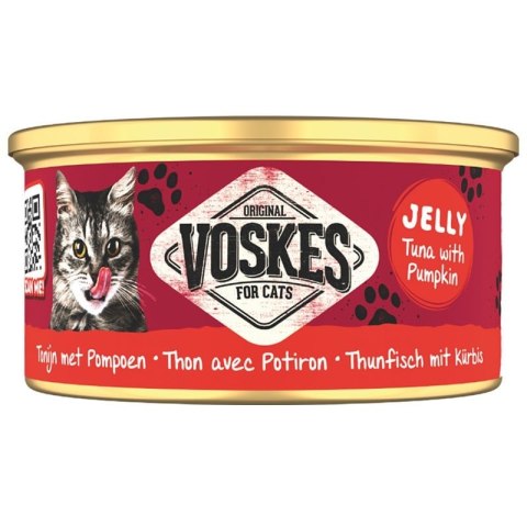 Voskes Tuna With Pumpkin - tuńczyk z dynią mokra karma dla kota 85g