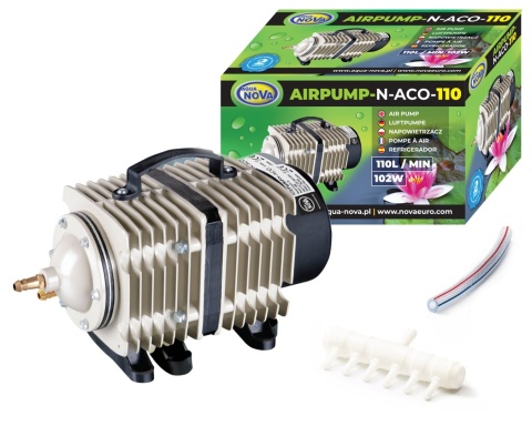 Aqua Nova N-ACO-110, 110 l/min – pompa tłokowa do oczek wodnych i hodowli