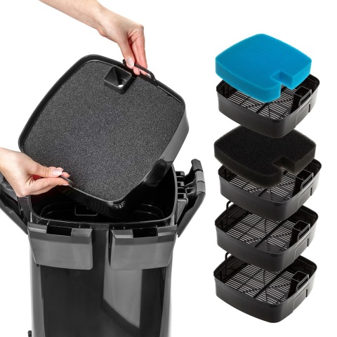 Aquael Hypermax Link - filtr zewnętrzny z modułem Wifi i grzałkami