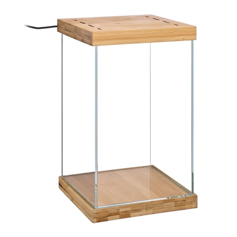 Aquael Selva Mini Terrarium – szklane terrarium z LED WRGB i bambusem