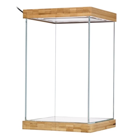 Aquael Selva Mini Terrarium – szklane terrarium z LED WRGB i bambusem