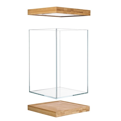 Aquael Selva Mini Terrarium – szklane terrarium z LED WRGB i bambusem