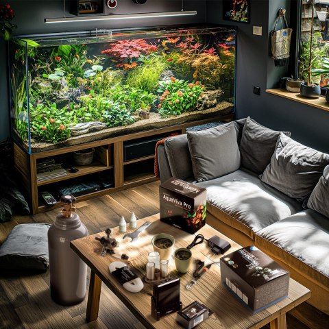 Aquario Exclusive 2.0 - zestaw CO2 z elektrozaworem i komputerem pH + butla 8l