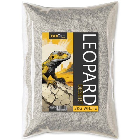 Aventerra Sweden LEOPARD Desert White 3kg - glina do terrarium