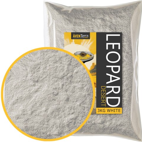 Aventerra Sweden LEOPARD Desert White 3kg - glina do terrarium