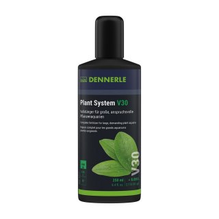 Dennerle Plant System V30 250 ml – kompletny nawóz dla roślin akwariowych