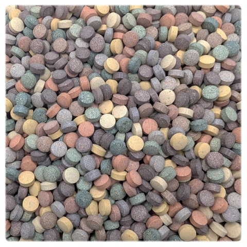 Glopex Mini Mix Tablet 100 g – mieszanka tabletek pokarmowych dla ryb