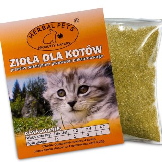 Herbal Pets - zioła na pasożyty dla kotów